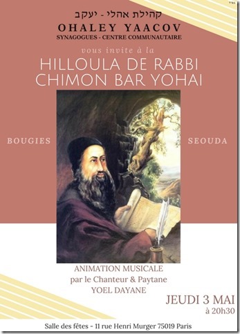 Hilloula de RABBI SHIMON BAR YOHAI